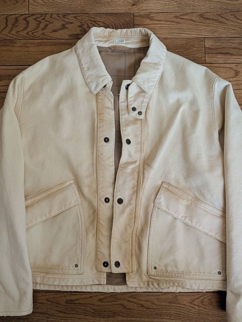 ジャケット・アウター A.PRESSE Vintage SilkHemp Hunting Jacket