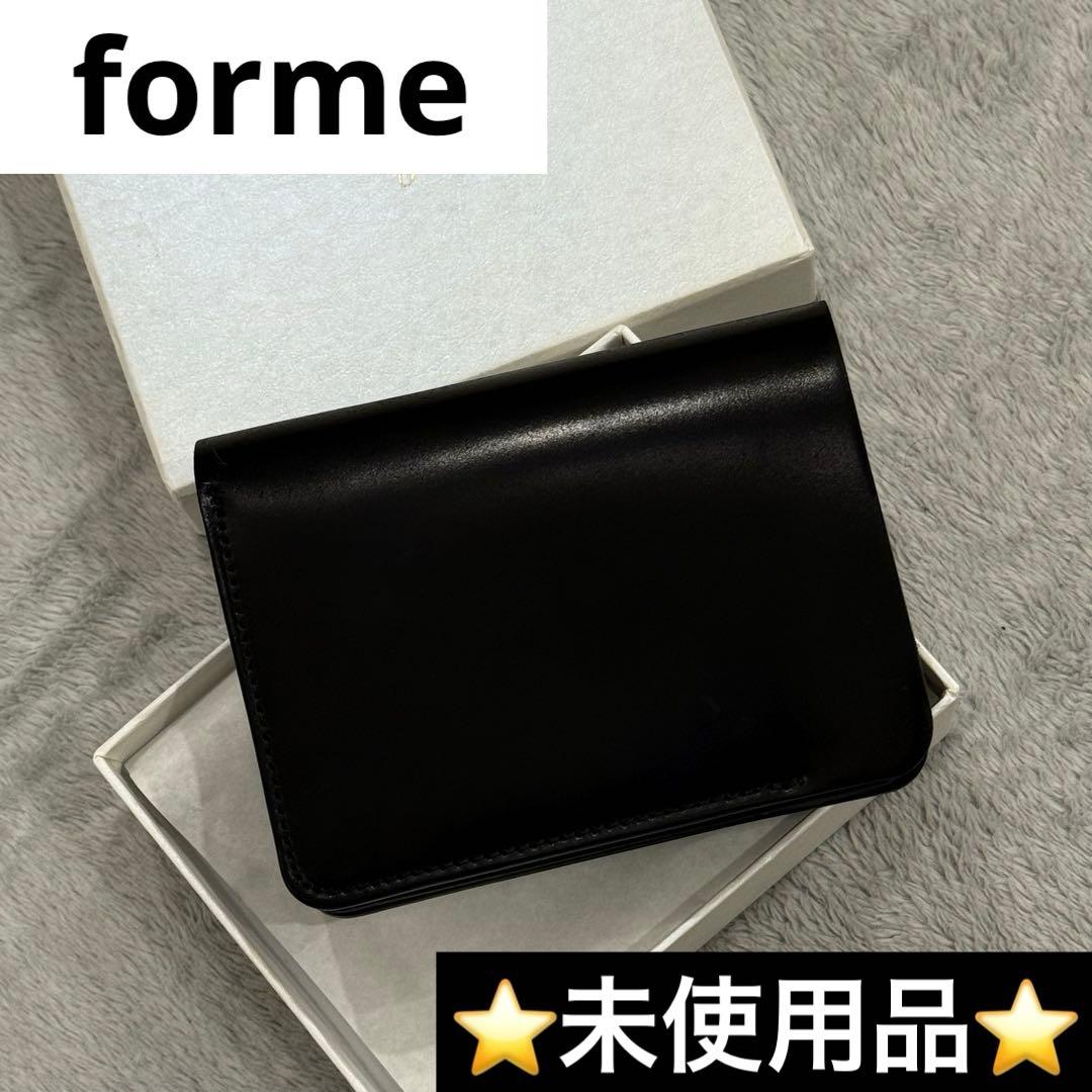 ⭐️未使用品⭐️　forme Post Wollet コードバン　flp-30