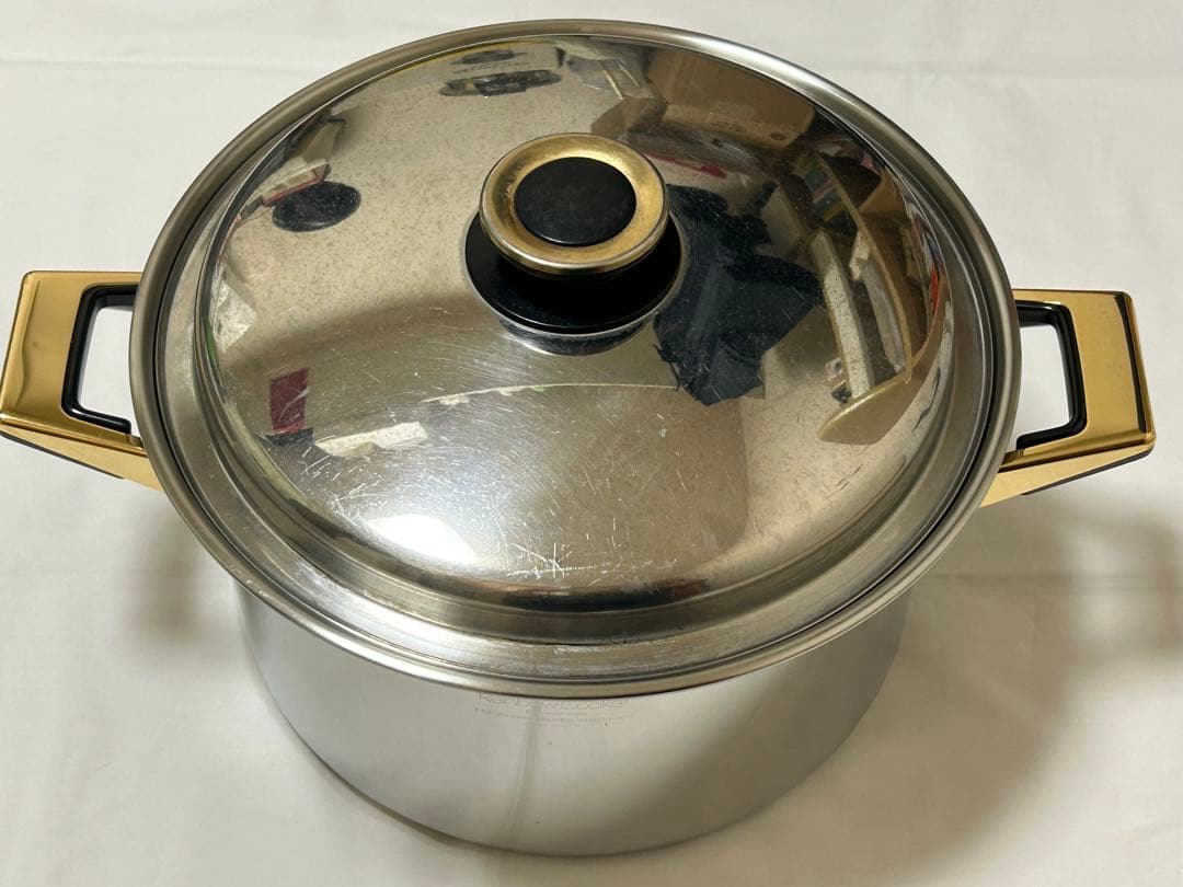 タッパーウェアレインボークッカー寸胴鍋 26cm 深さ15.5cm