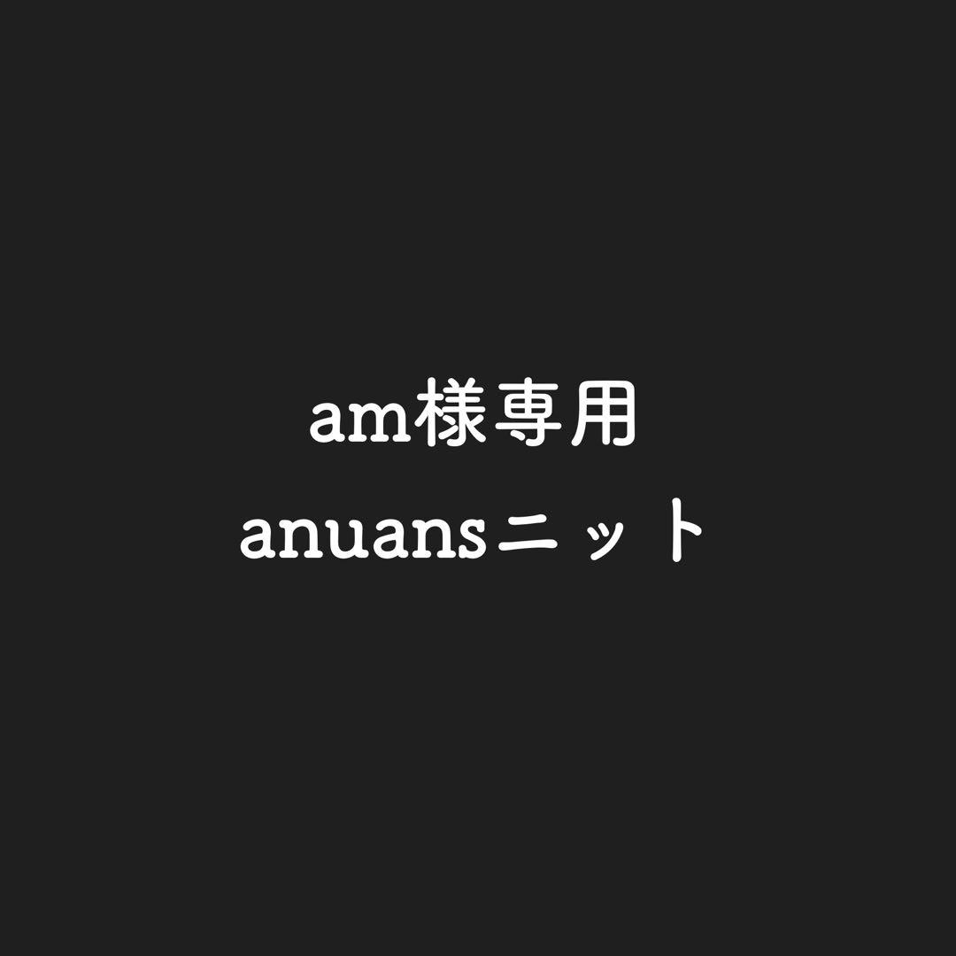 am anauansニット