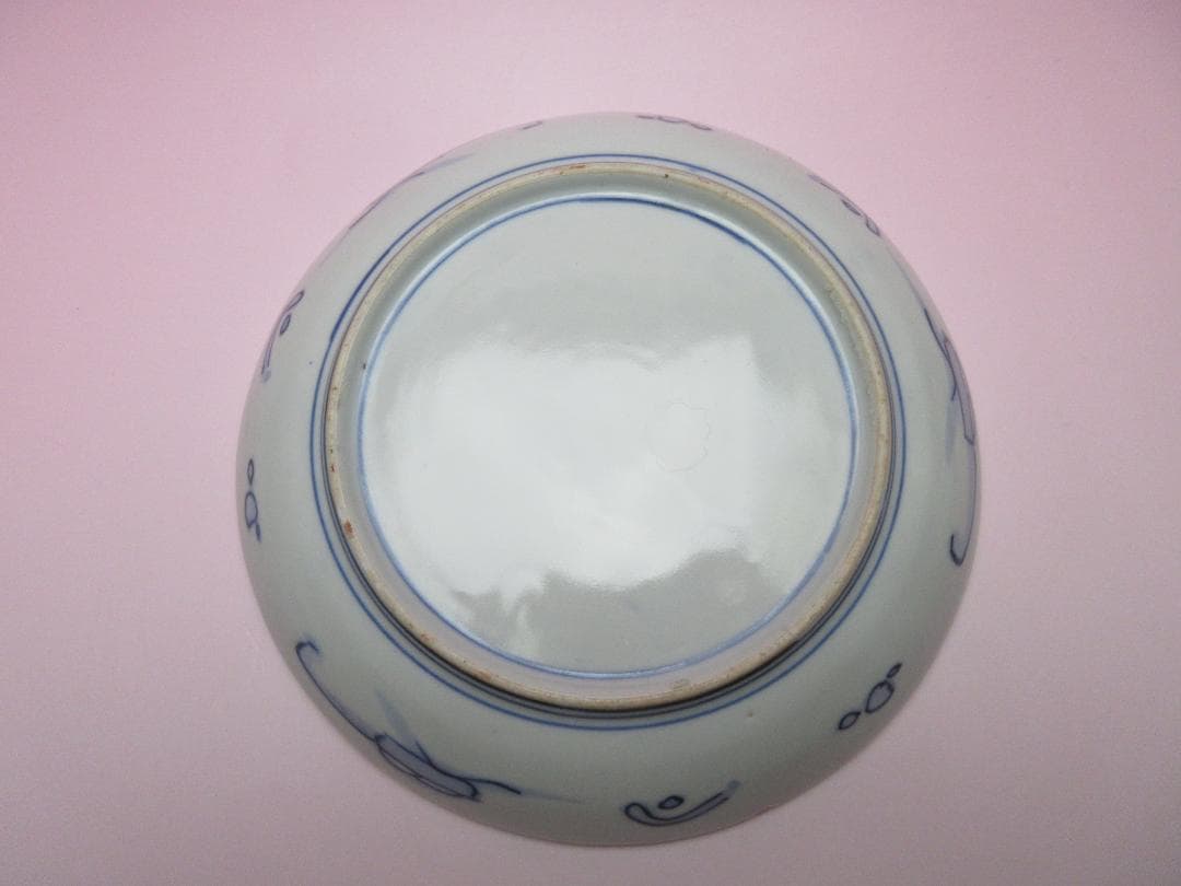 アンティーク古伊万里 中皿 桃紋 5枚 MOR 70627