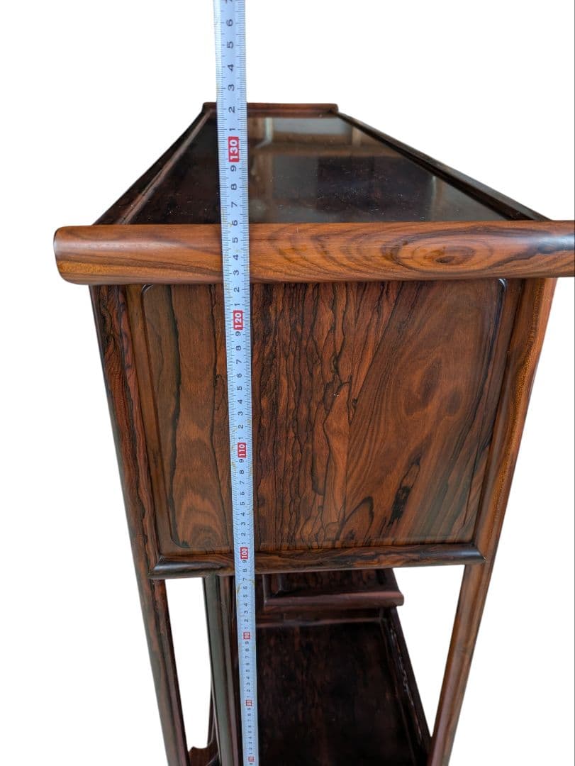 茶棚 茶箪笥 紫檀 古家具 飾り棚