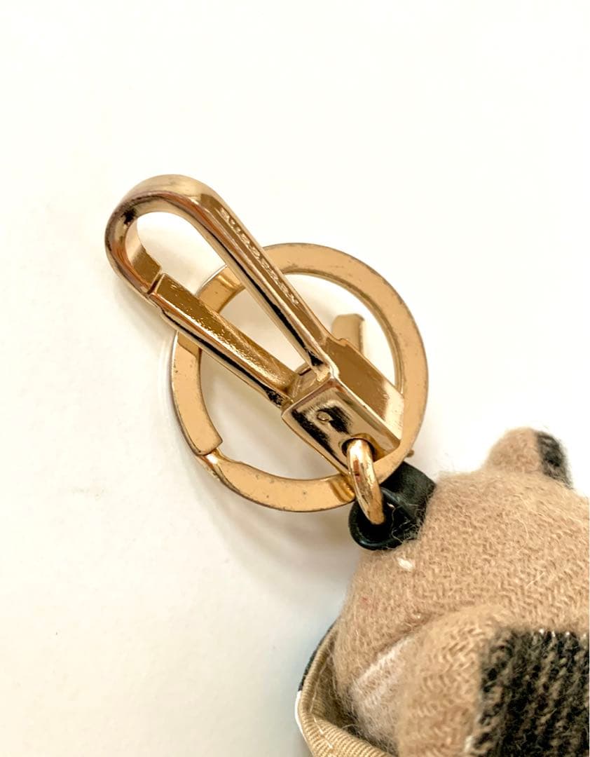 BURBERRY テディベア トーマス キーホルダー キーチャーム キーリング