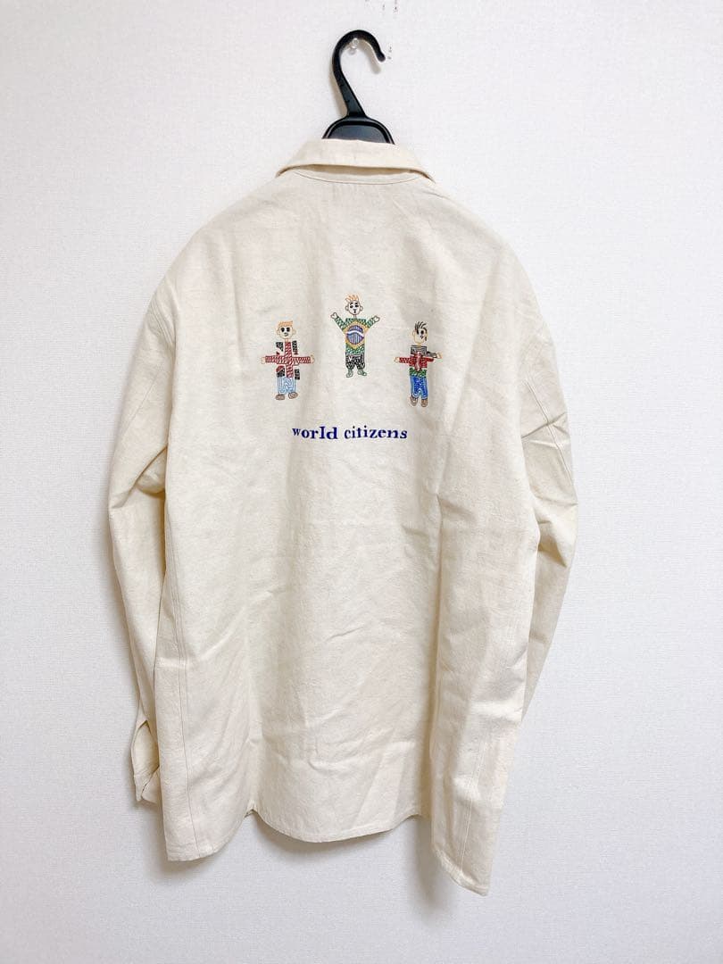 J-B-Jジュープバイジャッキー刺繍ブルゾンカバーオール