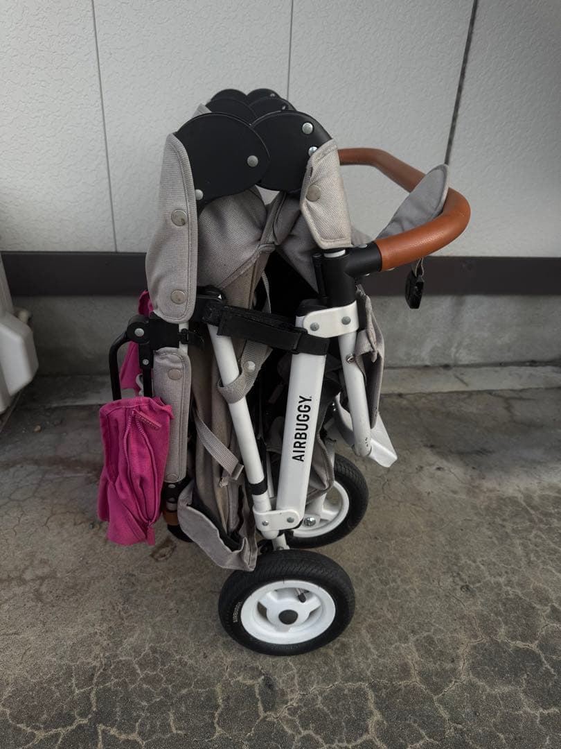 エアバギー ココダブルフロムバース　双子年子ベビーカー　付属品あり