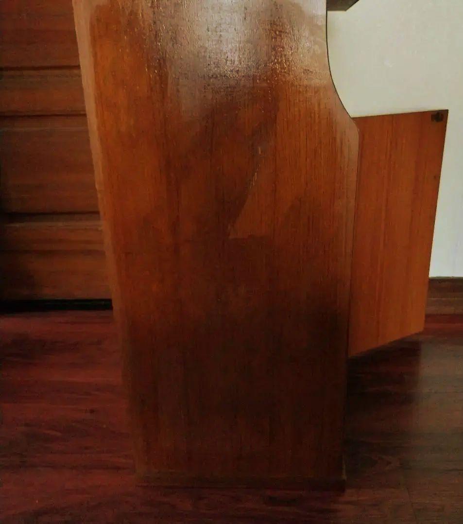 レトロ　ヴィンテージ　アンティーク　関西創愛ファニチュア　電話台　キャビネット