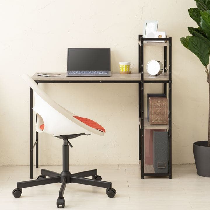 ラック付き4WAYデスク