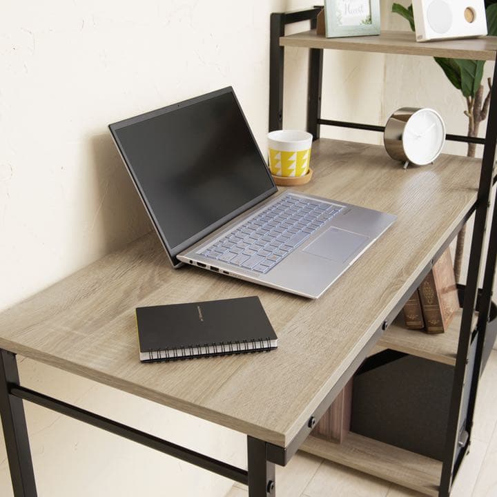 ラック付き4WAYデスク