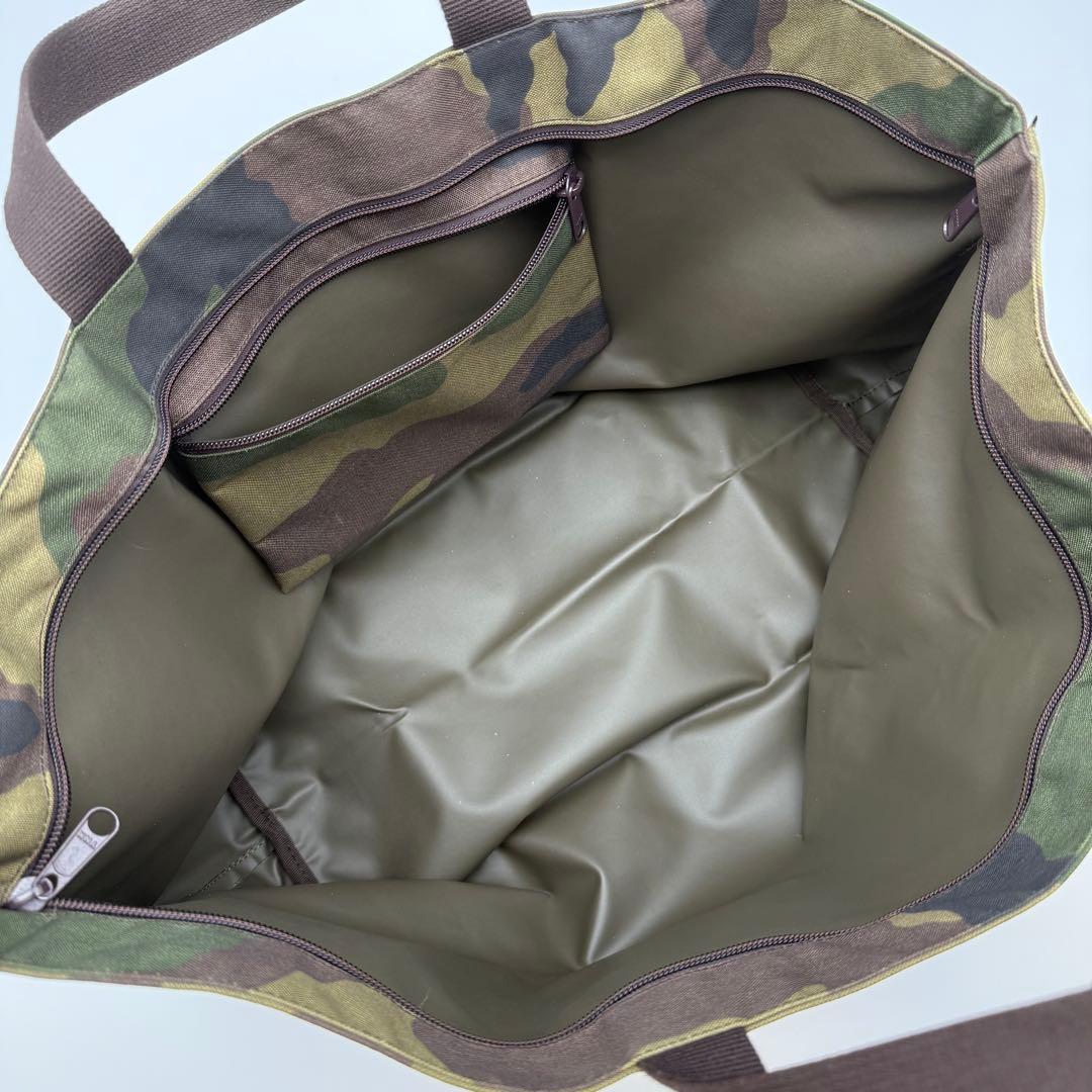 エルベシャプリエ 1837W カモフラージュ コーデュラトラベルバッグ L