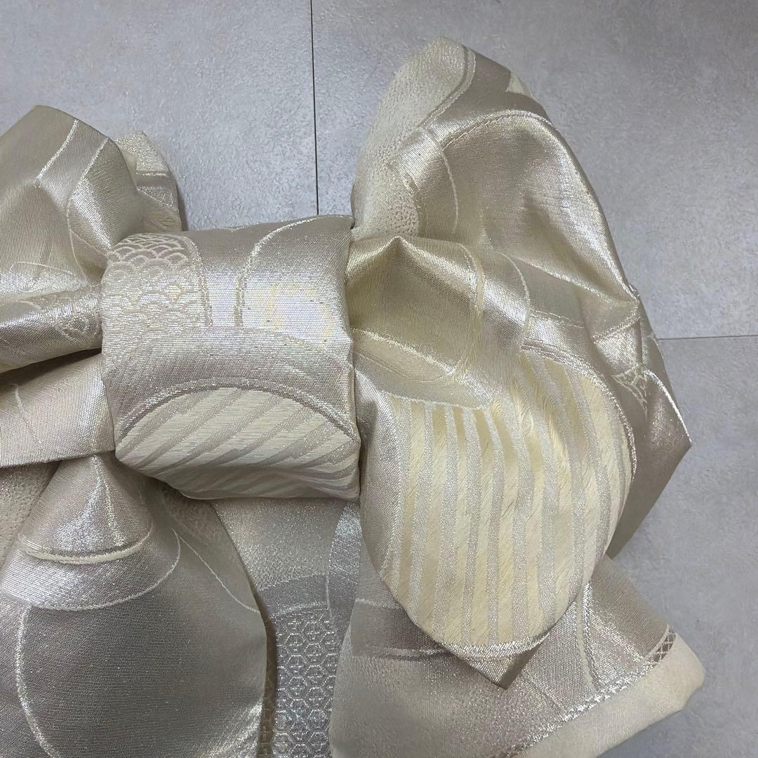 No.914 七五三 7歳 作り帯【一点物】 正絹｜晴れの日