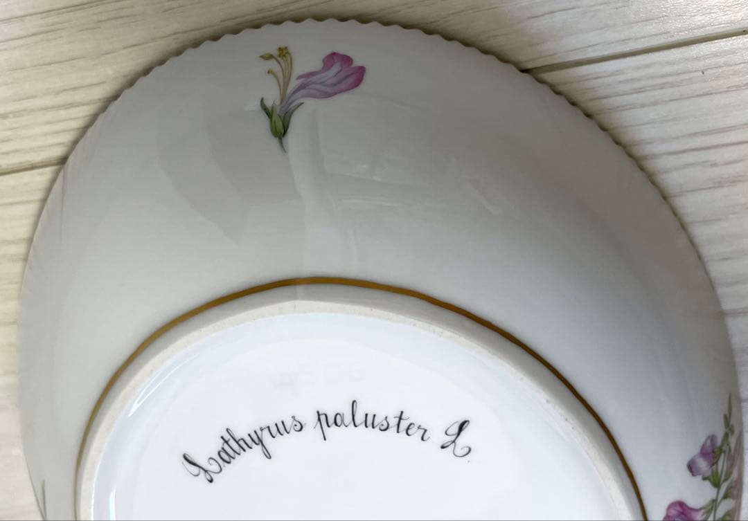 【美品】ロイヤルコペンハーゲン　フローラダニカ　オーバル　プレート　皿