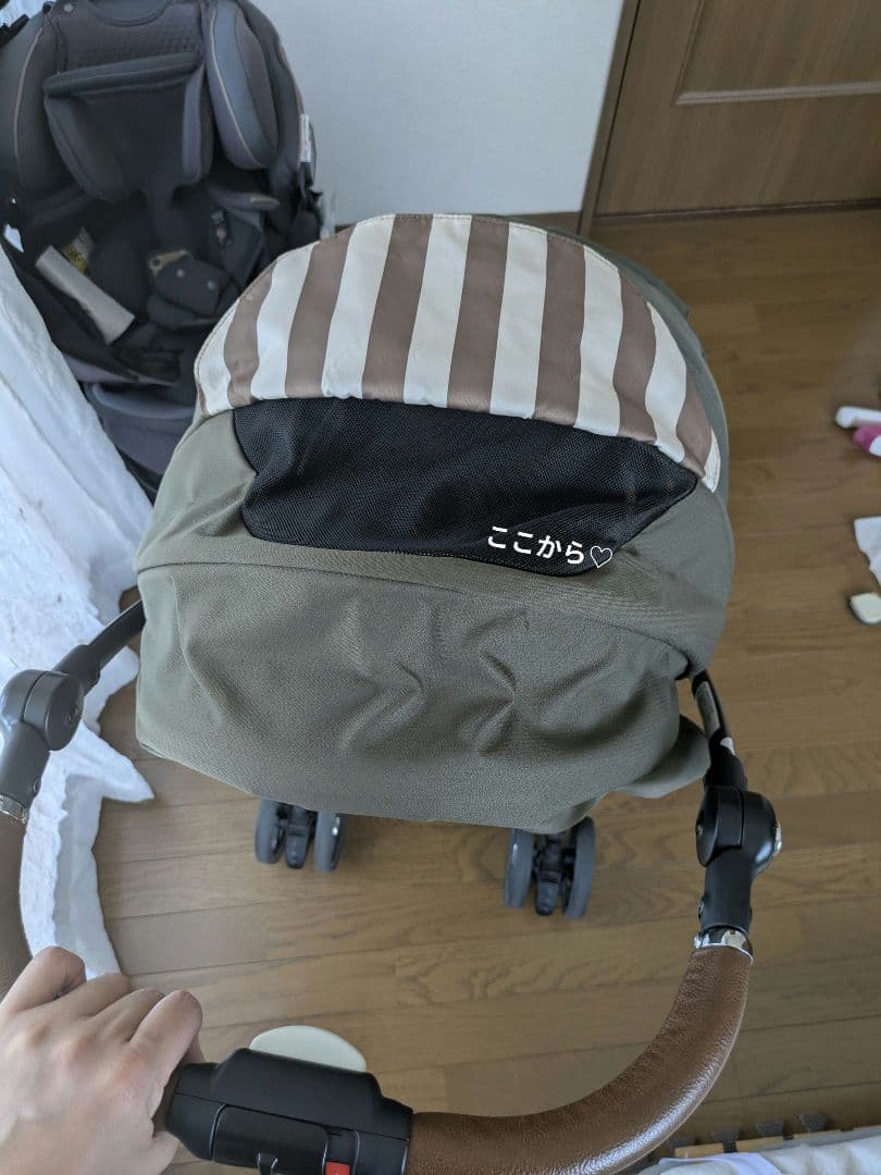 Aprica ラクーナビッテ クッションベビーカー 限定カラー カーキ