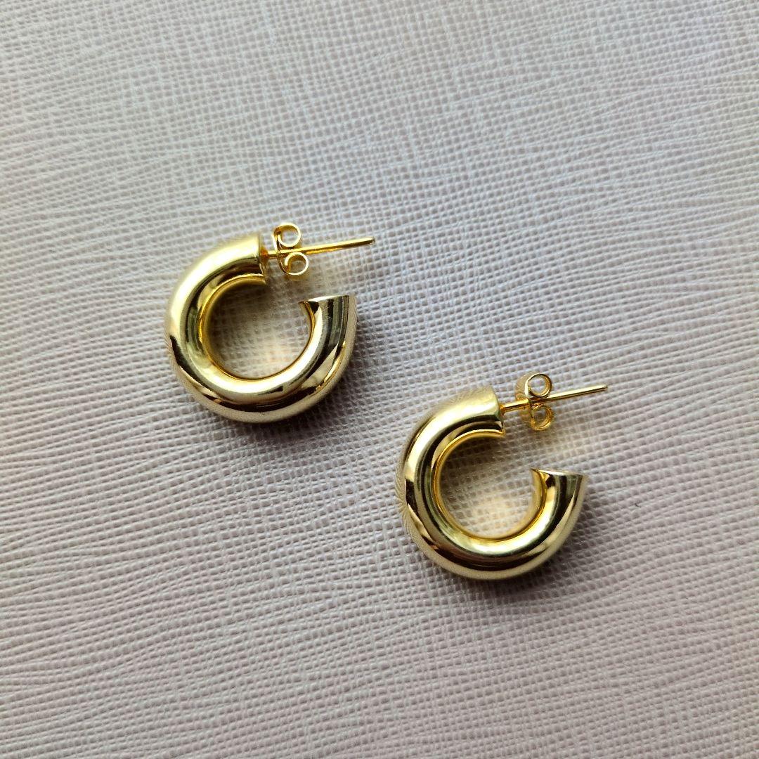 定価17600円【LAVER/ラバー】SMALL HOOP ピアス