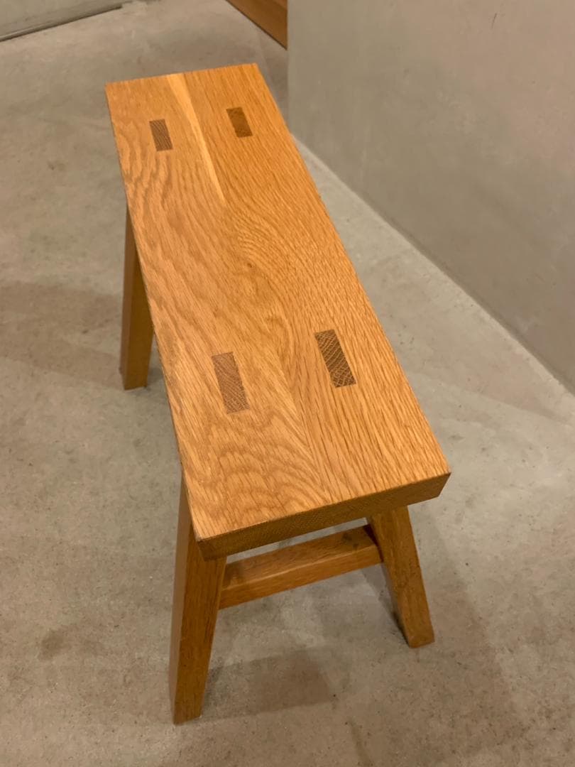 ⑤　無印良品　ベンチ小　廃盤品