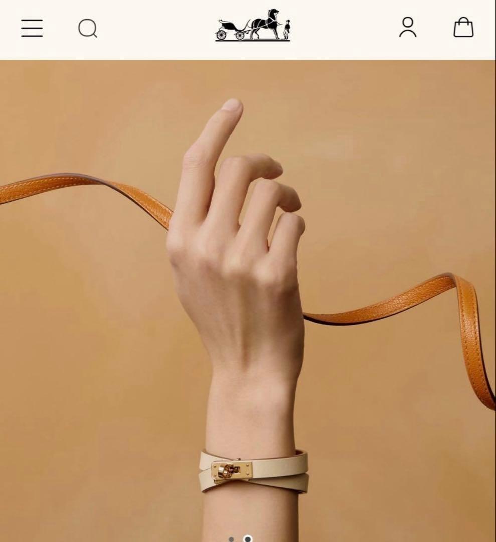 HERMES エルメス ミニ ケリー ドゥブルトゥール ブレスレット