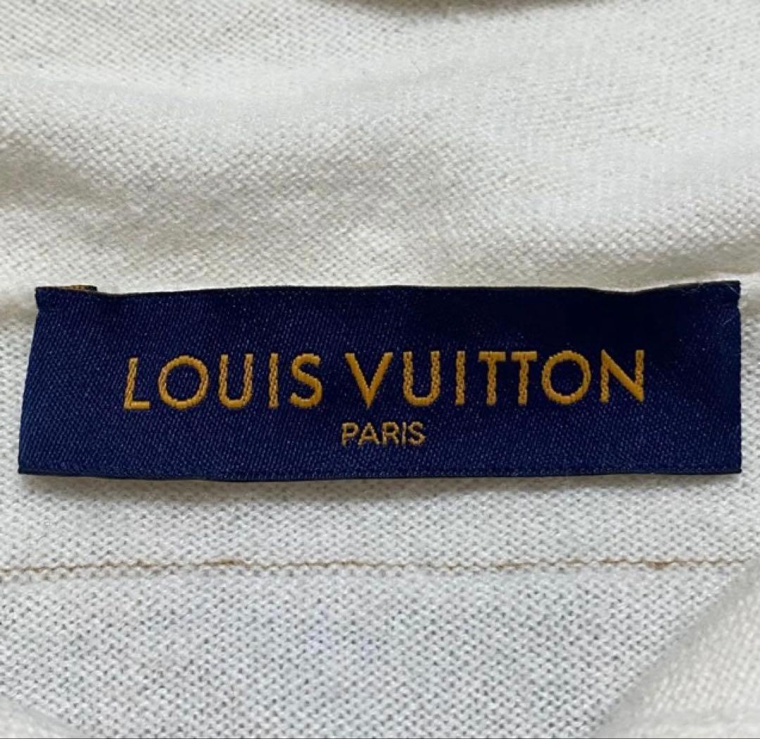 LOUIS VUITTON / ニットパーカー カシミヤ シルク オフホワイト