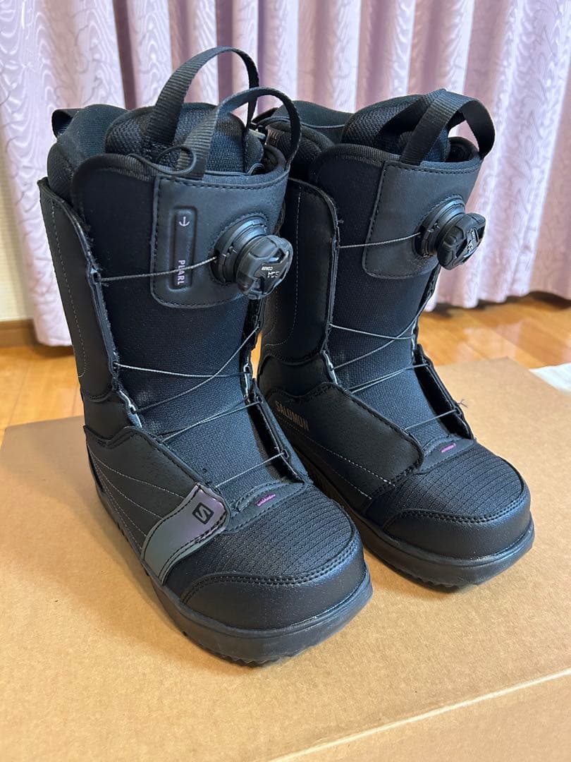 Salomon 女性用スノーボードブーツ BOAシステム 23センチ