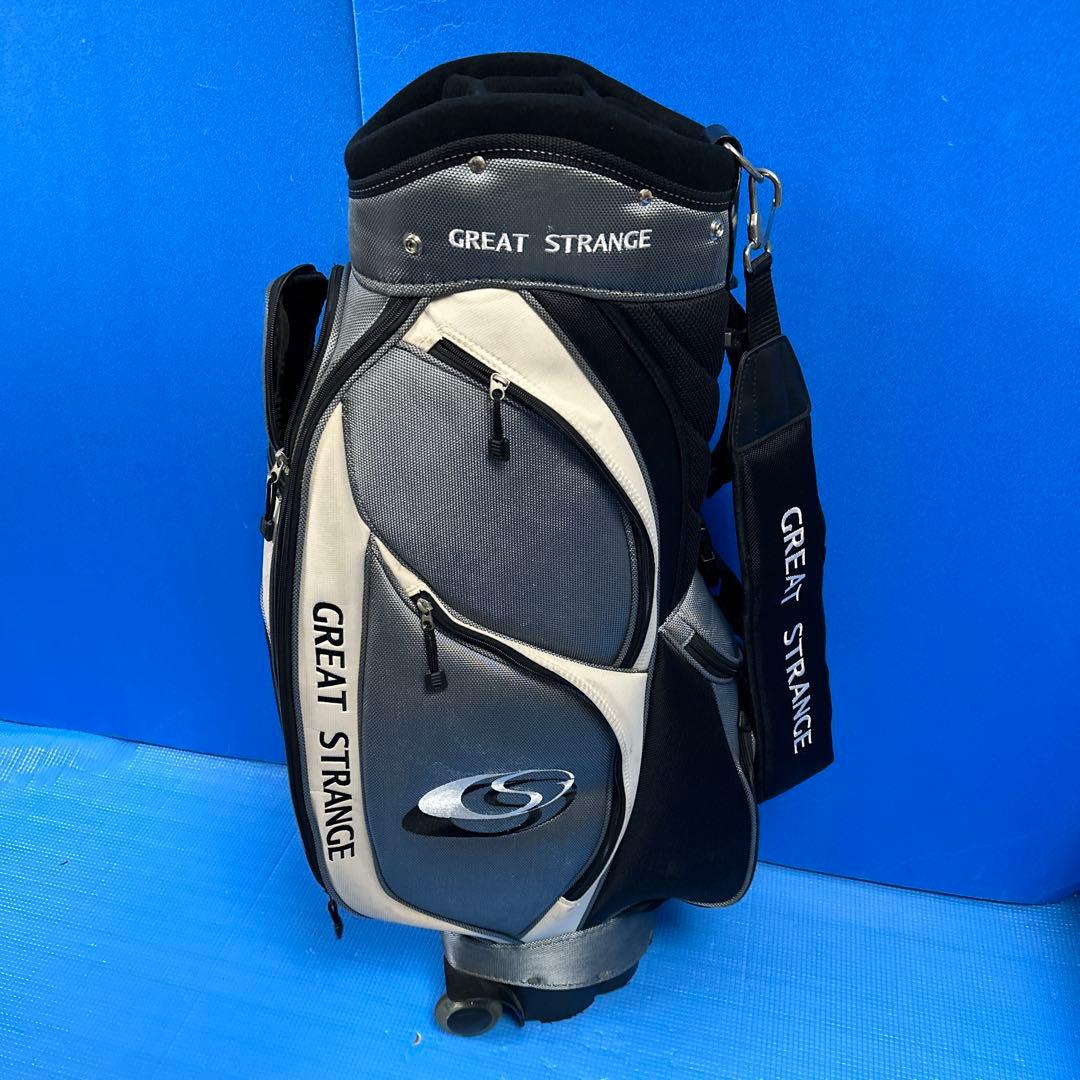 GREAT STRANGE キャスター式キャディバッグ