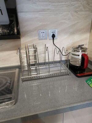 304ステンレス鍋蓋台坐式台面着地厨房物置台