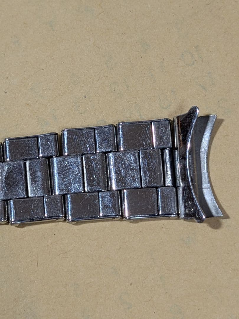 ROLEXステンレススチール リベットブレス