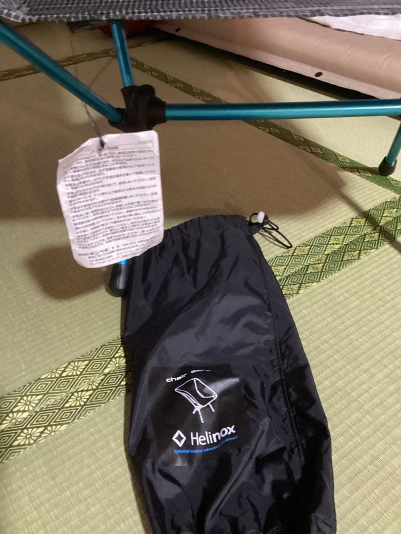 モンベル　超軽量ヘリノックス　チェアゼロ未使用