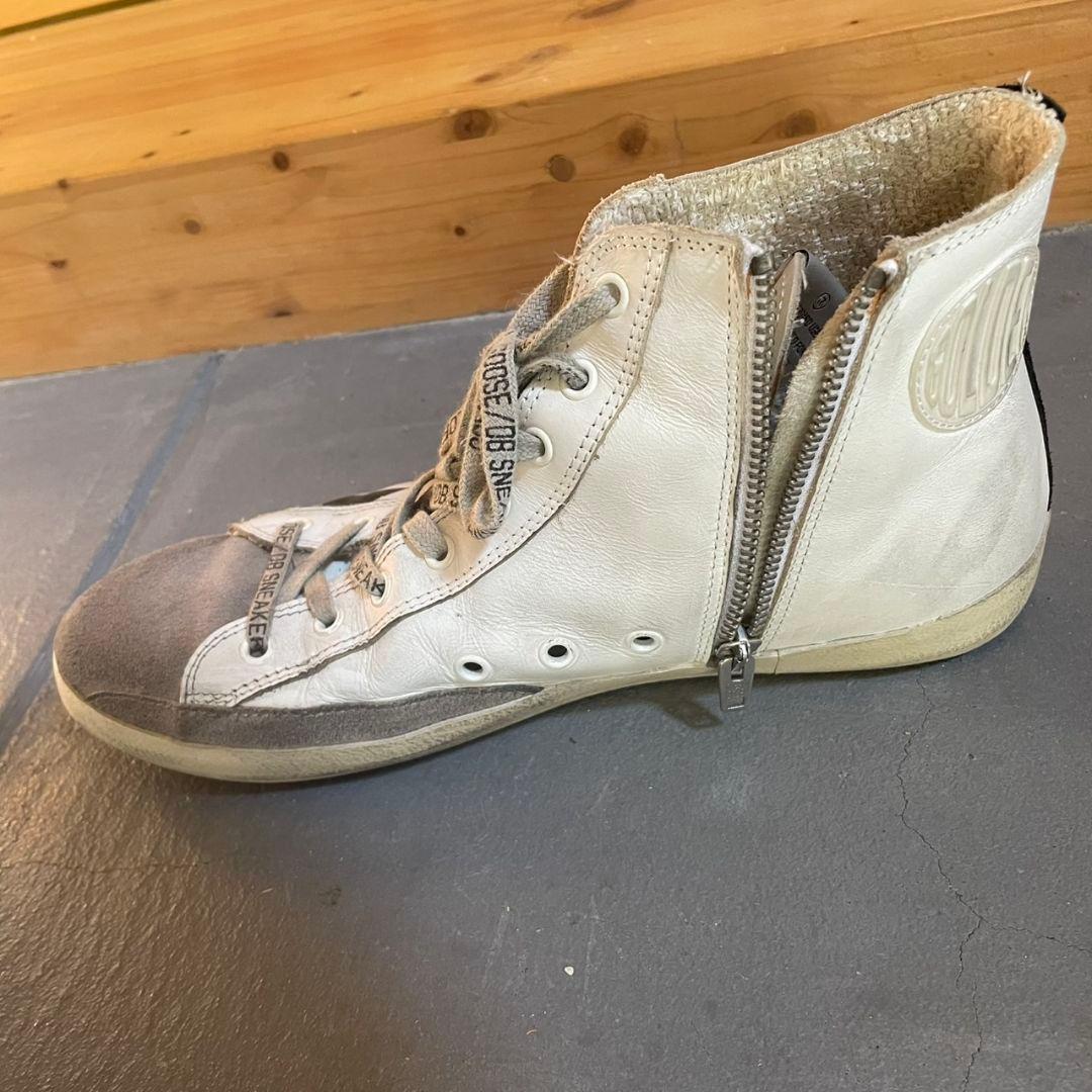 Golden  スニーカー ホワイト/グレー