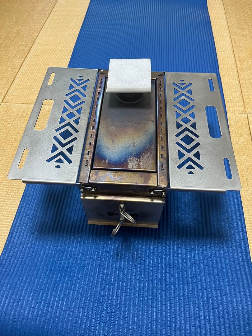 Soomloom卓上薪ストーブDECO2.0 スパークアレスタと煙突ブラシ付き！