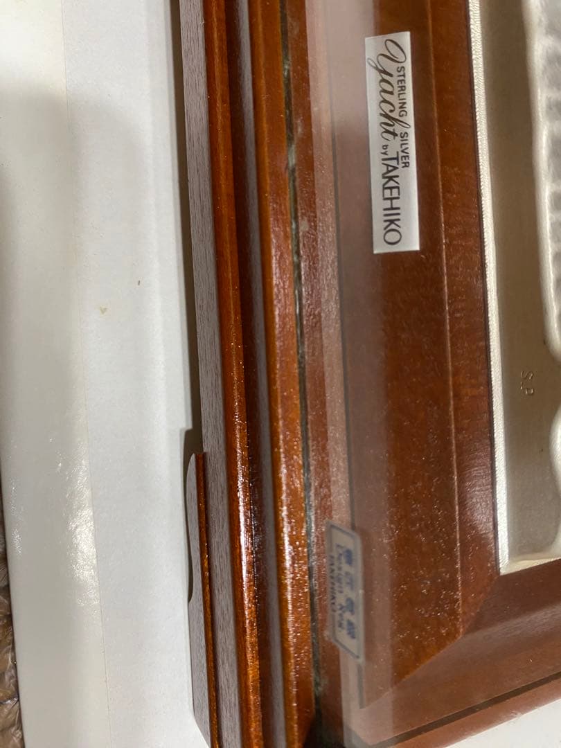 ヨットTAKEHIKO　SILVER985刻印　銀製ヨット　銀製　ケース付き