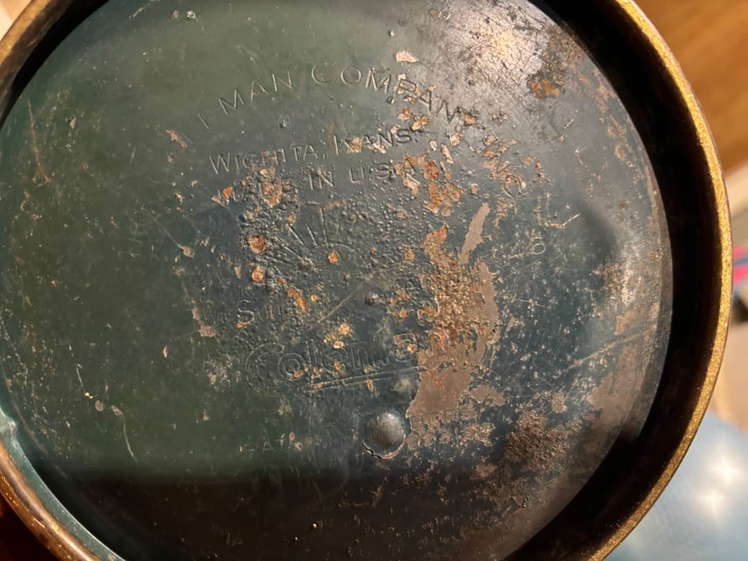 【戦時中軍用 】1946年 B 220D コールマン ランタン ケース付き