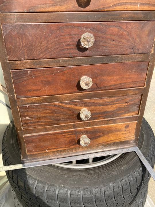 アンティーク 5段引き出し