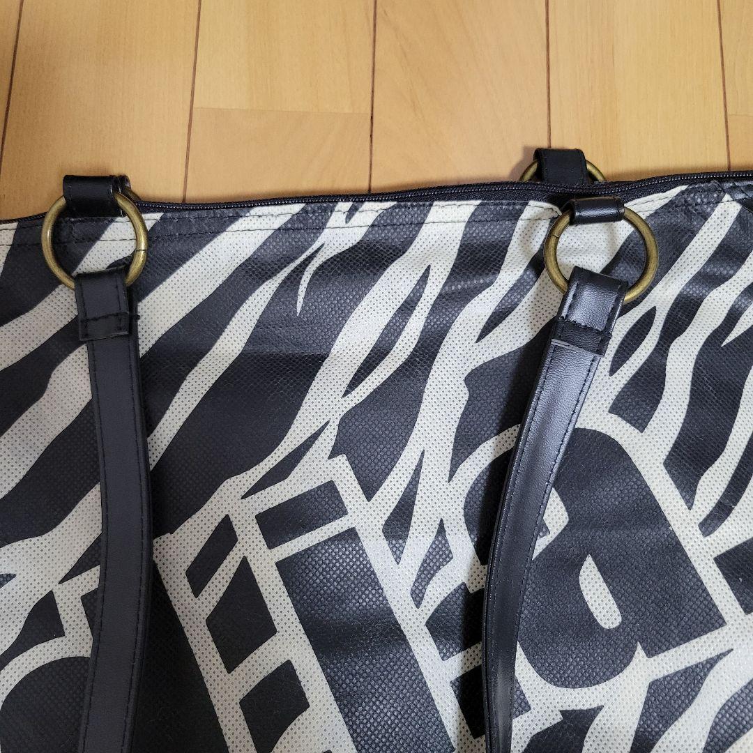 d.i.a. ゼブラ柄 ショップバック 大