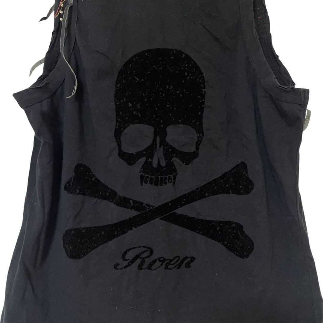 CRUSH Mickey TANKTOP ダメージ加工ミッキータンクトップ.