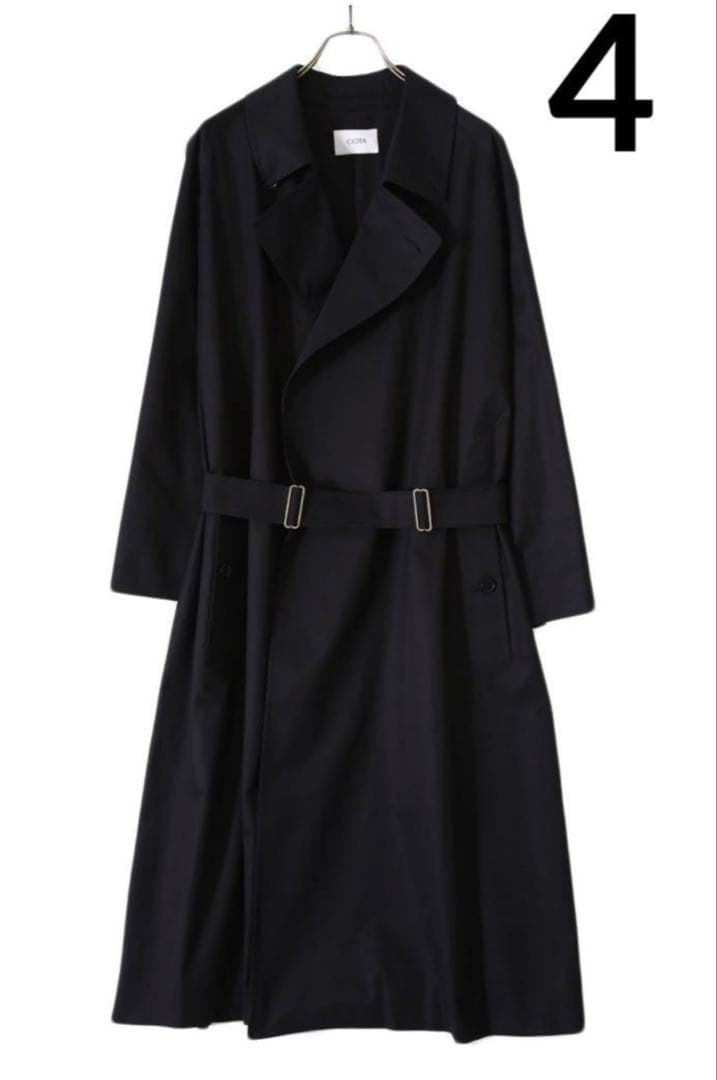 夏季限定価格！CIOTA スビンコットン ギャバジン タイロッケンコート 4