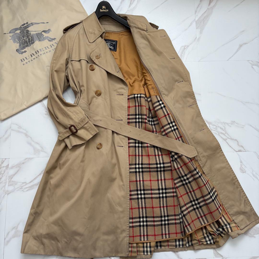 着丈110✨️ライナー ベルト完備 バーバリー トレンチコート L