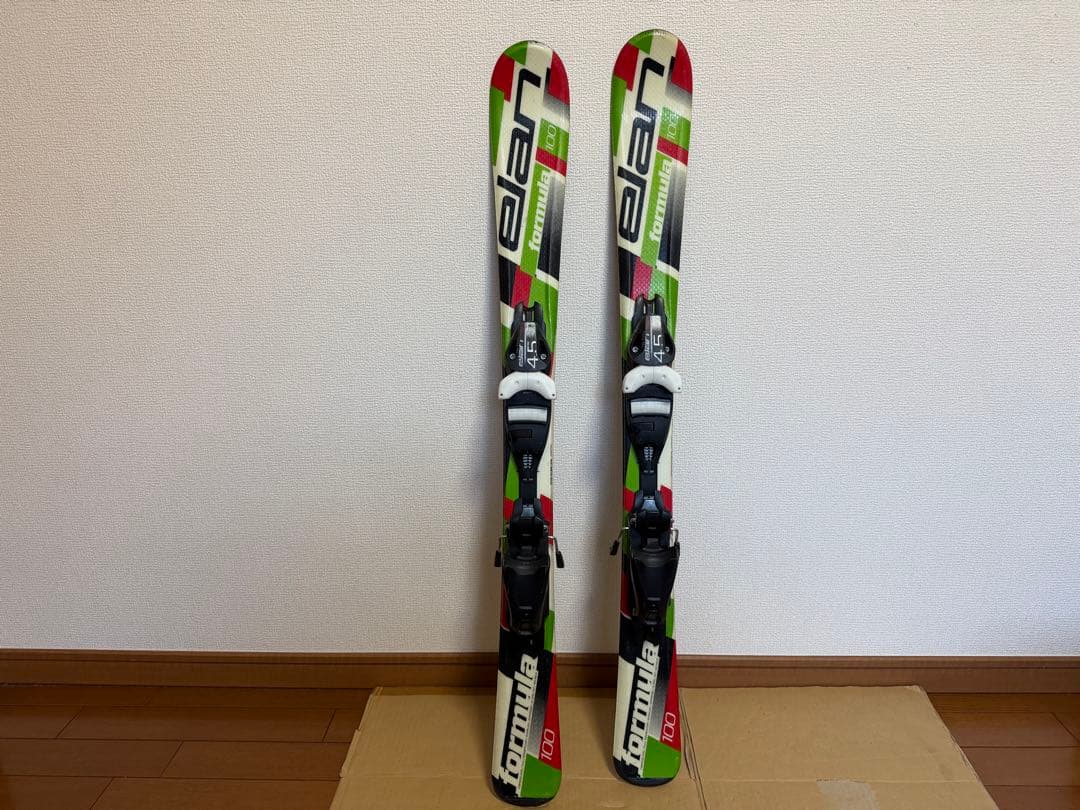 スキーセット　elan100 、ブーツ、ストックkazama 3点セット