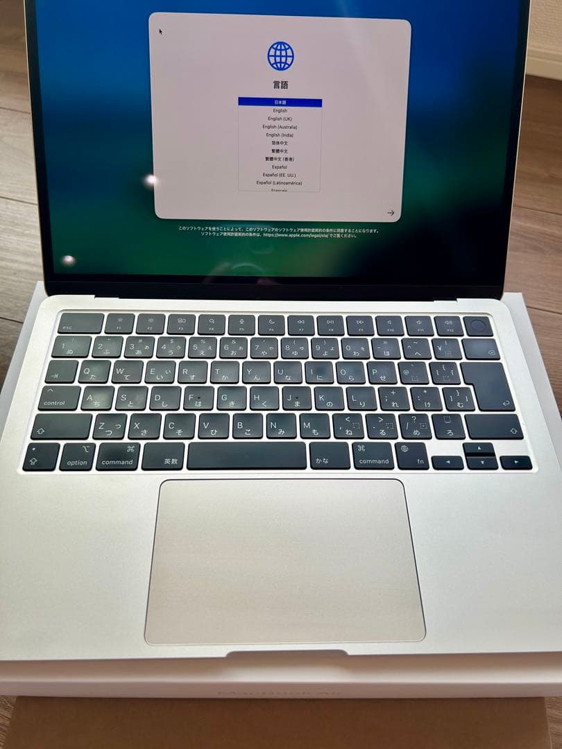 MacBookAir M2 16MB 512GB 13インチ スターライト