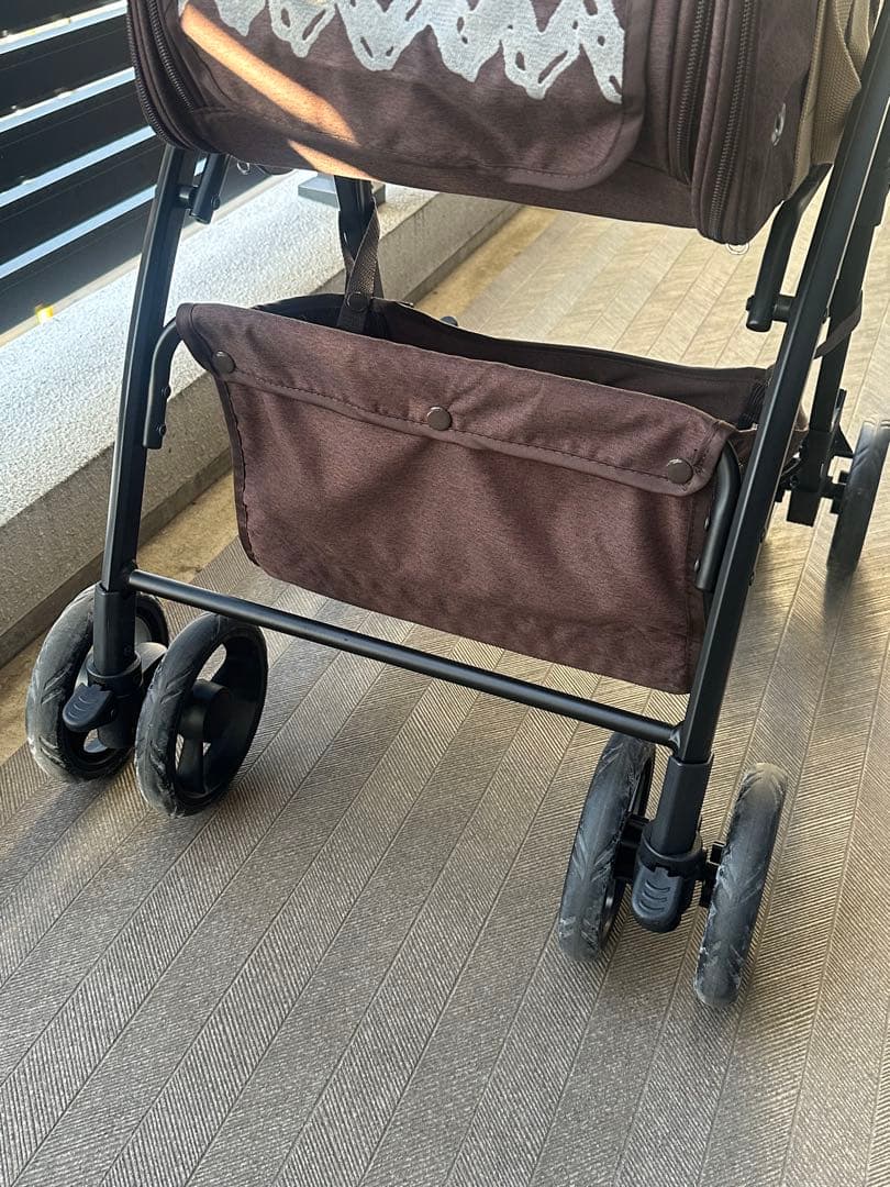 《美品》ペットパラダイスPET PARADISEスヌーピー3WAYペットカート