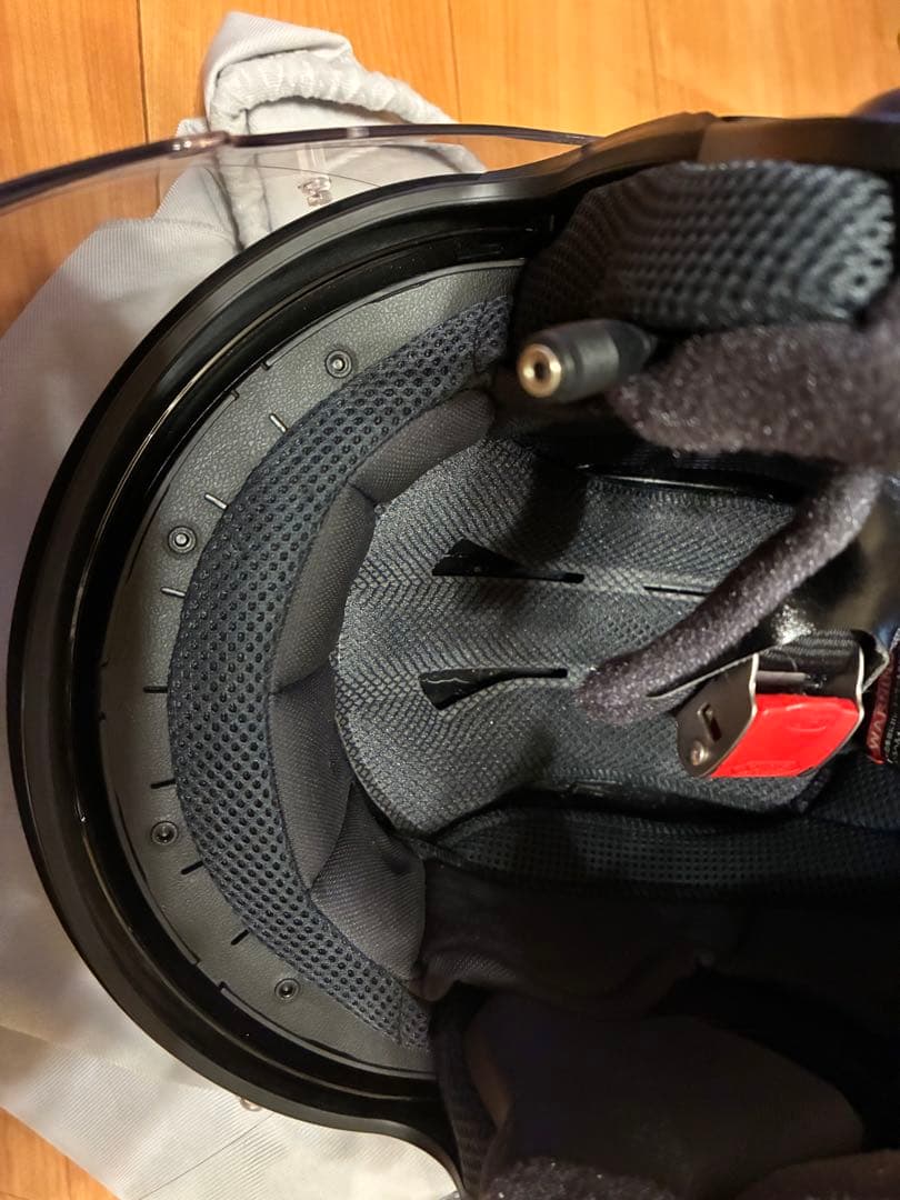 SHOEI ブラック ジェットヘルメット インカム付き