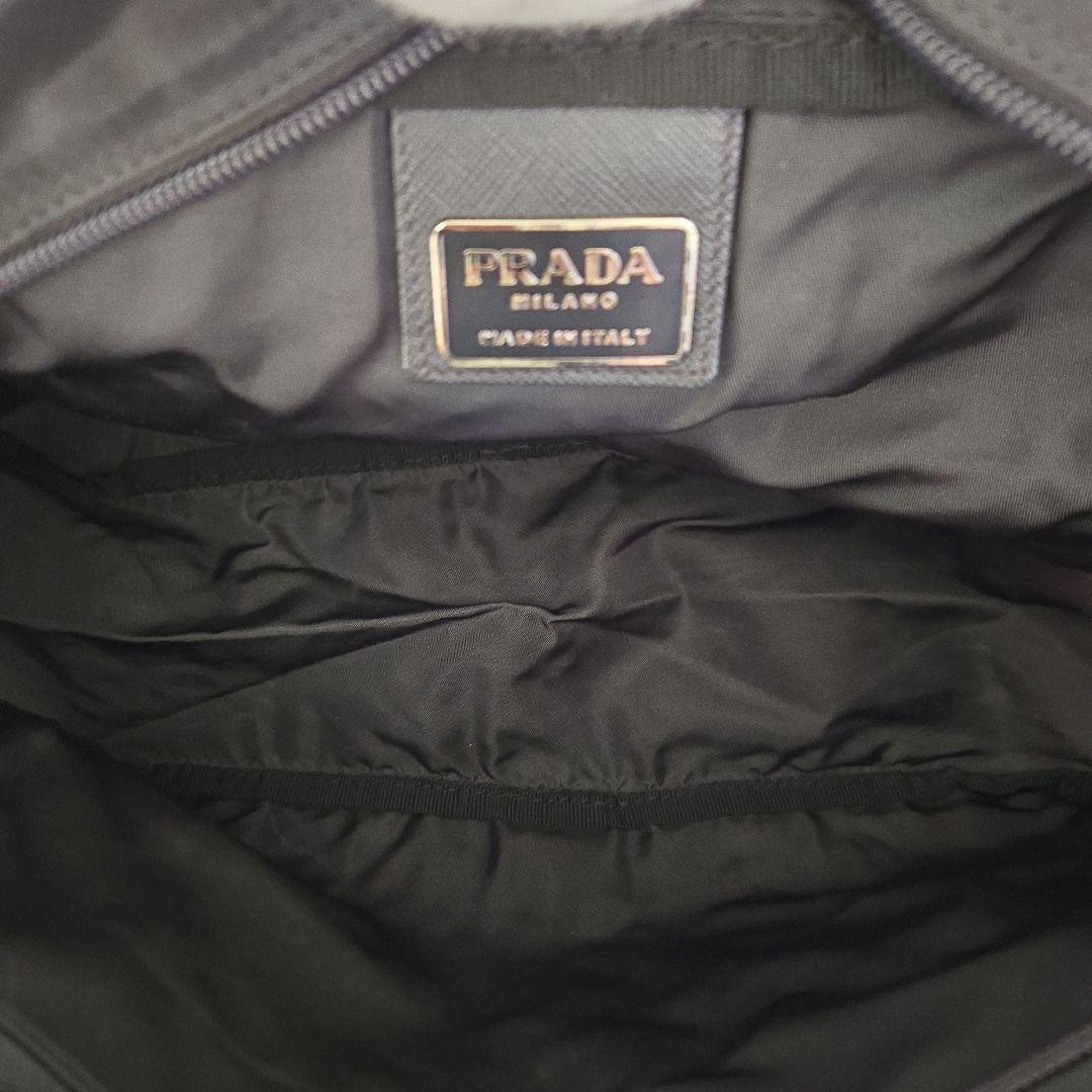 tatsu5955　PRADA カーキ ナイロンミニボストンバッグ