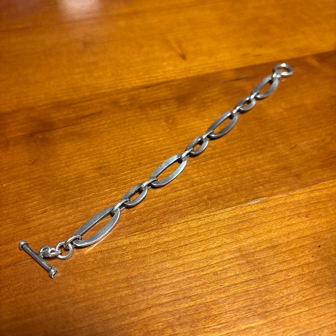 シルバー 925リンクチェーン ブレスレット アンカー silver925