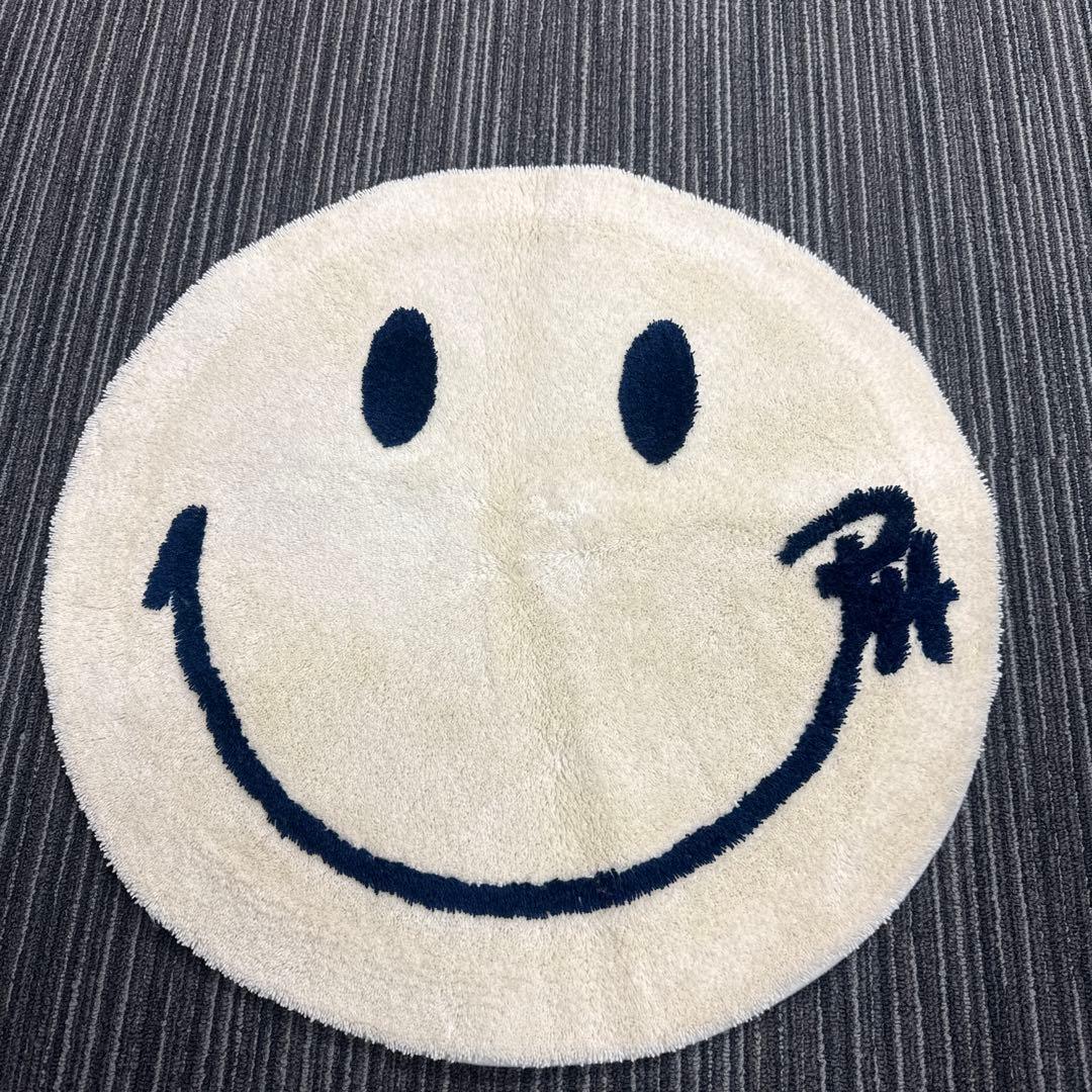 ロンハーマン別注セカンドラボ　スマイル　ラグ