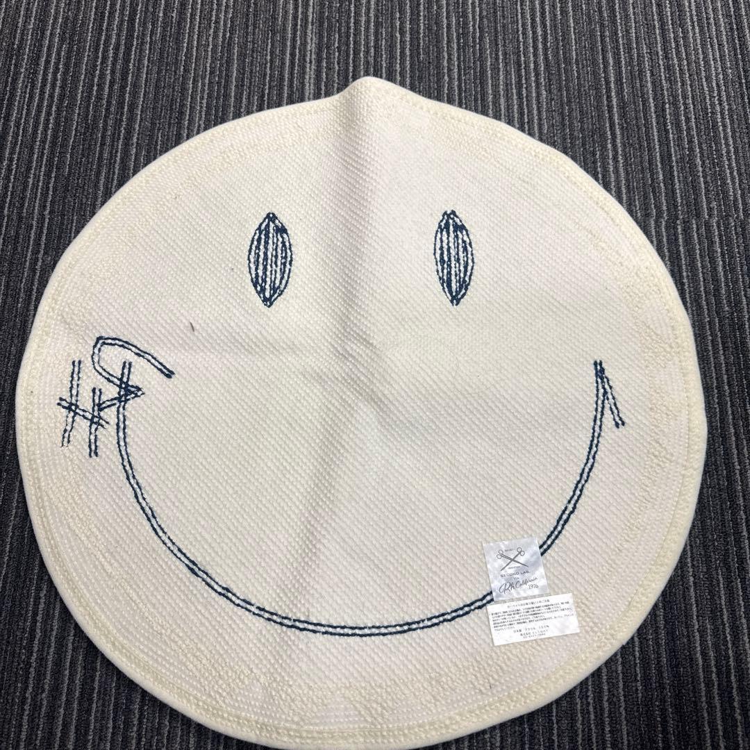 ロンハーマン別注セカンドラボ　スマイル　ラグ