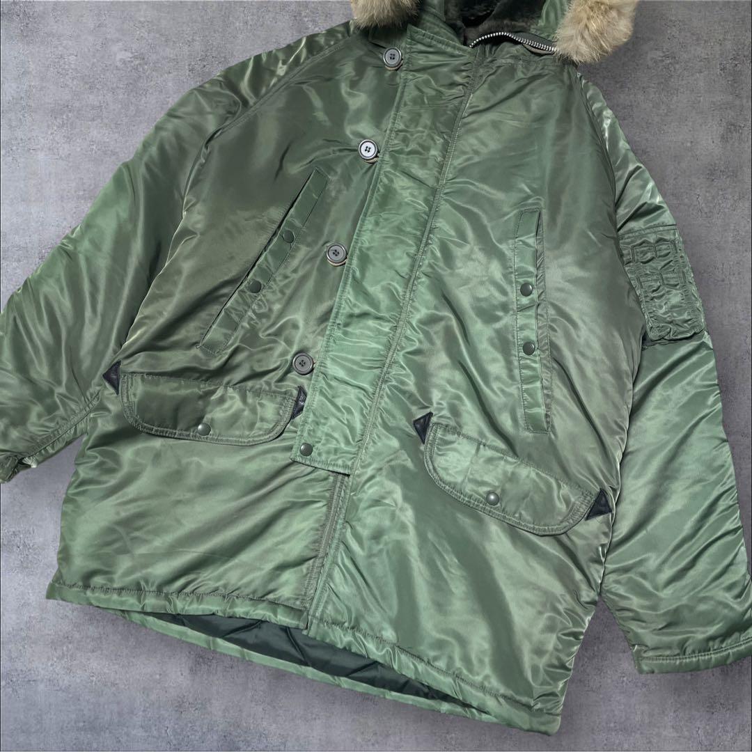 美品 SPIEWAK N-3B USA製 idealジップ 42 XLサイズ