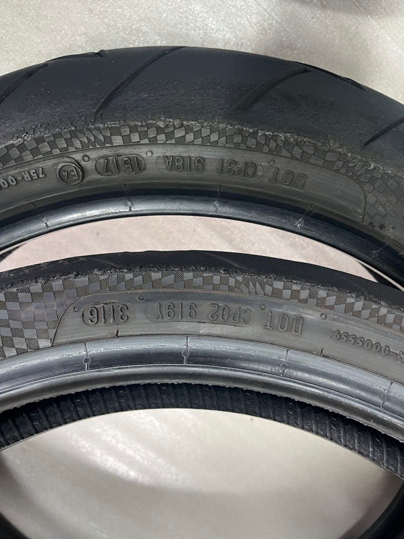 コンチネンタル　コンチロードアタック２ＣＲ　１１０／１５０　１８インチ前後セット