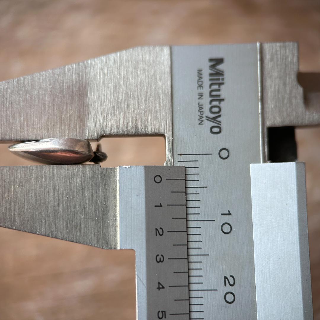 スウィートハートジュエリー　40s WW2　シルバー　SWIRL 渦巻き