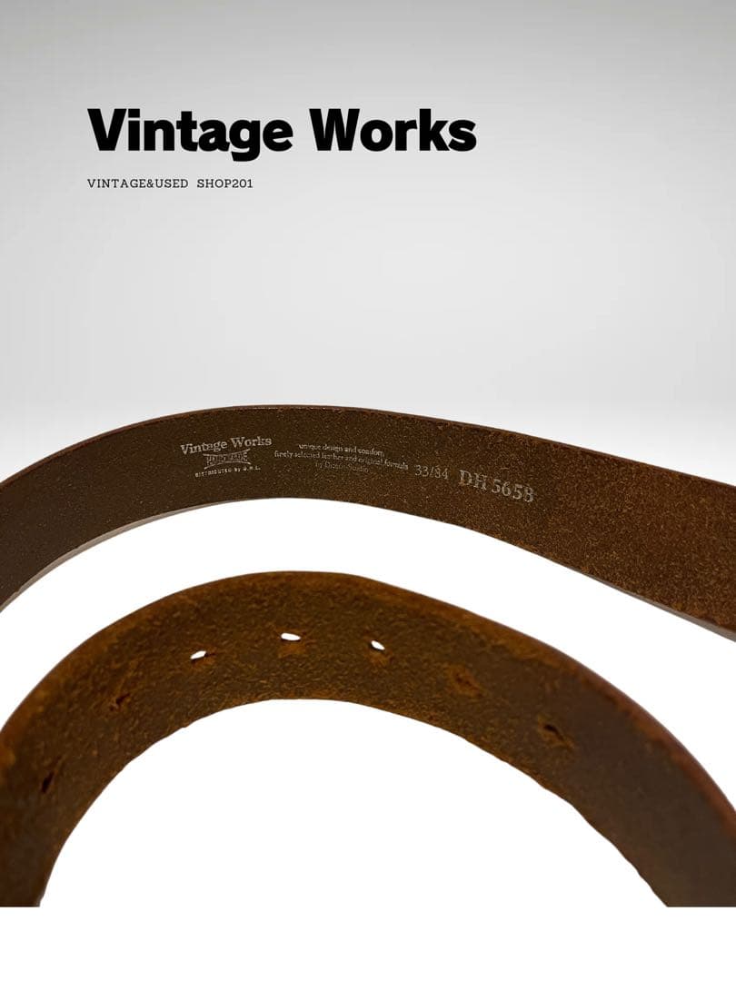 Vintage Works ヴィンテージワークス　ダブルリングベルト