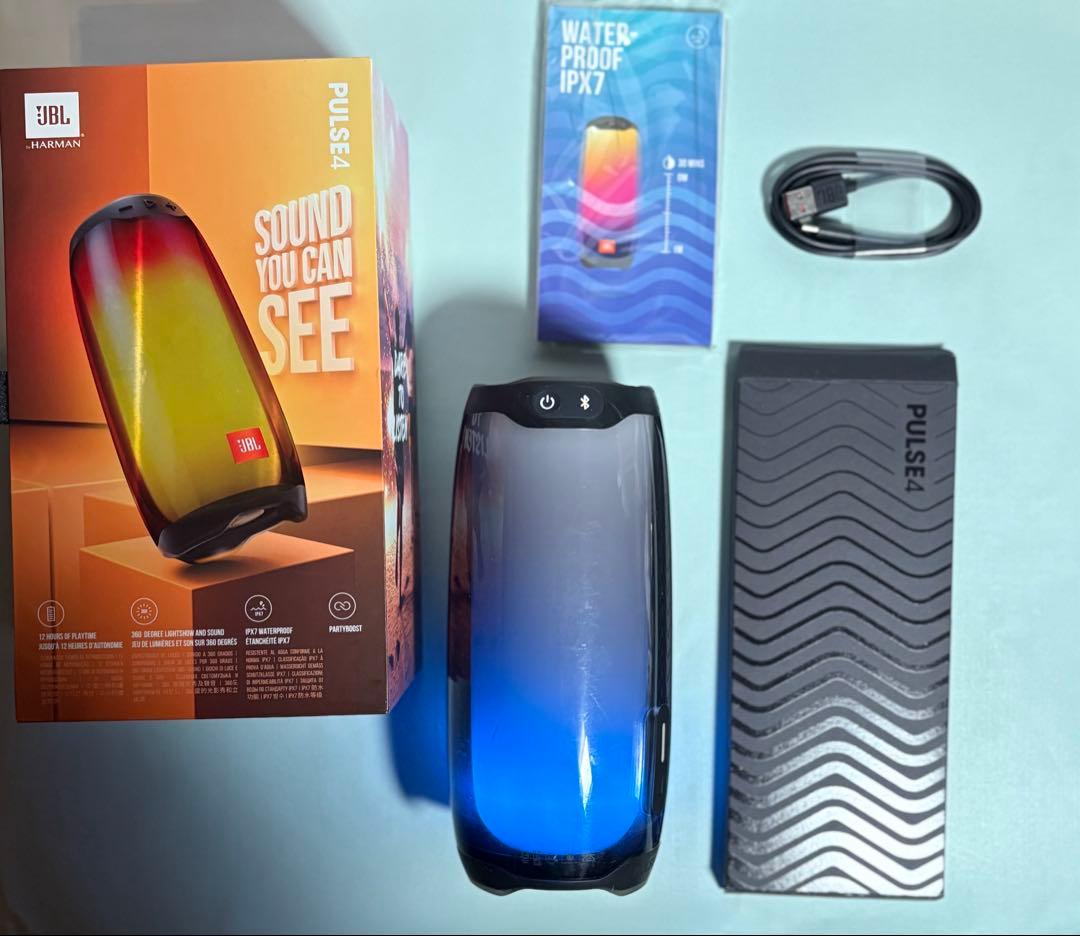 【420】JBL PULSE4 Bluetoothスピーカー　防水