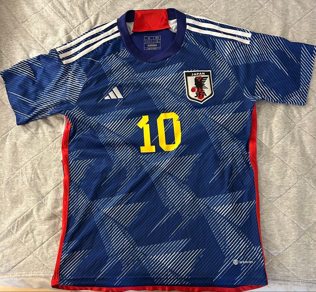 【希少品】サッカー日本代表ユニフォーム 堂安律10 XL