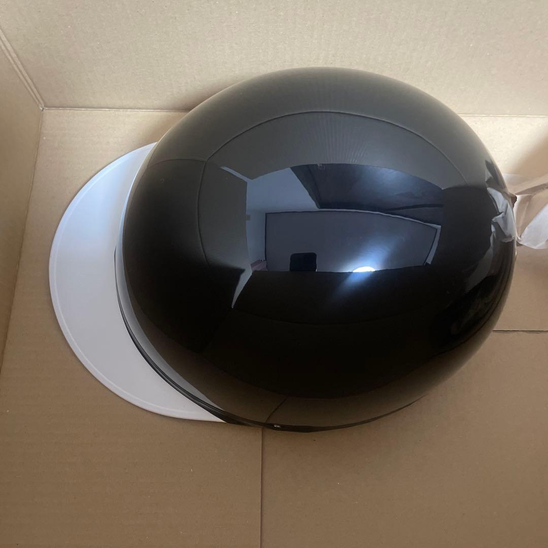 コルク半　三つボタン　黒