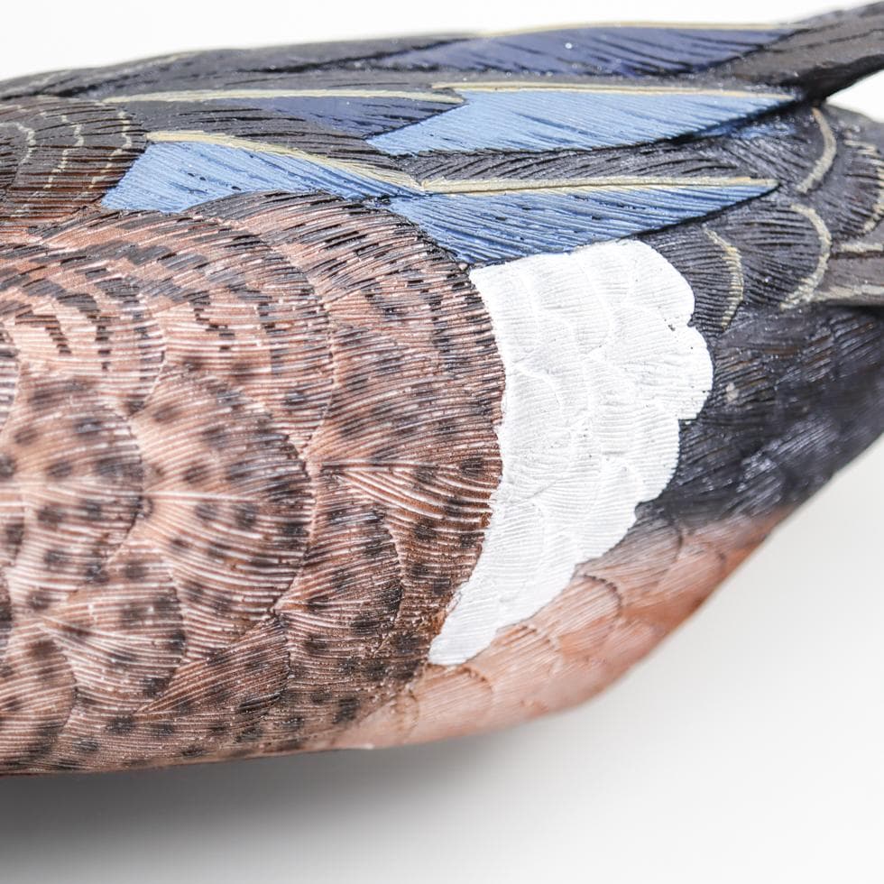 Wild Wings コールドキャスト 手描き彩色 デコイ バードカービング